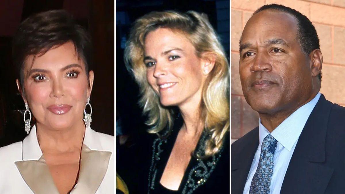image of oj Nicole and kris jenner