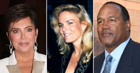 image of oj Nicole and kris jenner