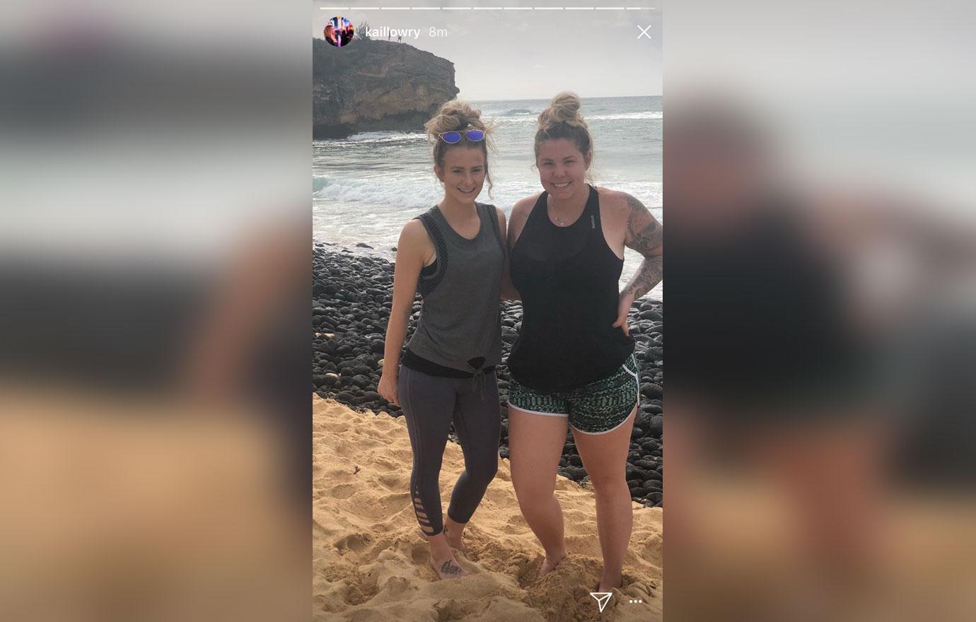 Leah Messer And Kailyn Lowry Show Off Their Toned Bodies In Tiny Bikinis