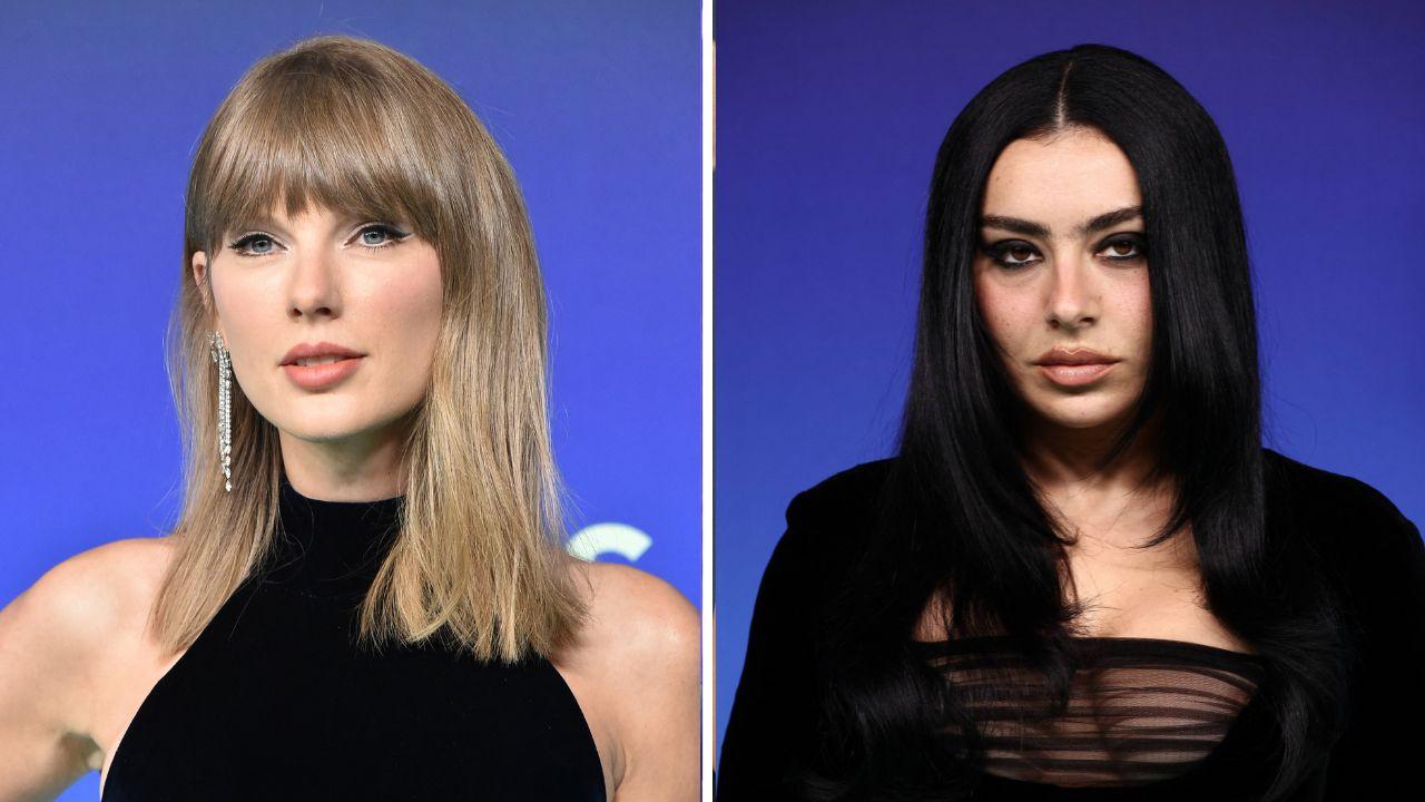 Image of Inbaal Honigman claimed Charli XCX's squeezed mouth and sideways glance appeared to display 'distaste' and 'mistrust.'