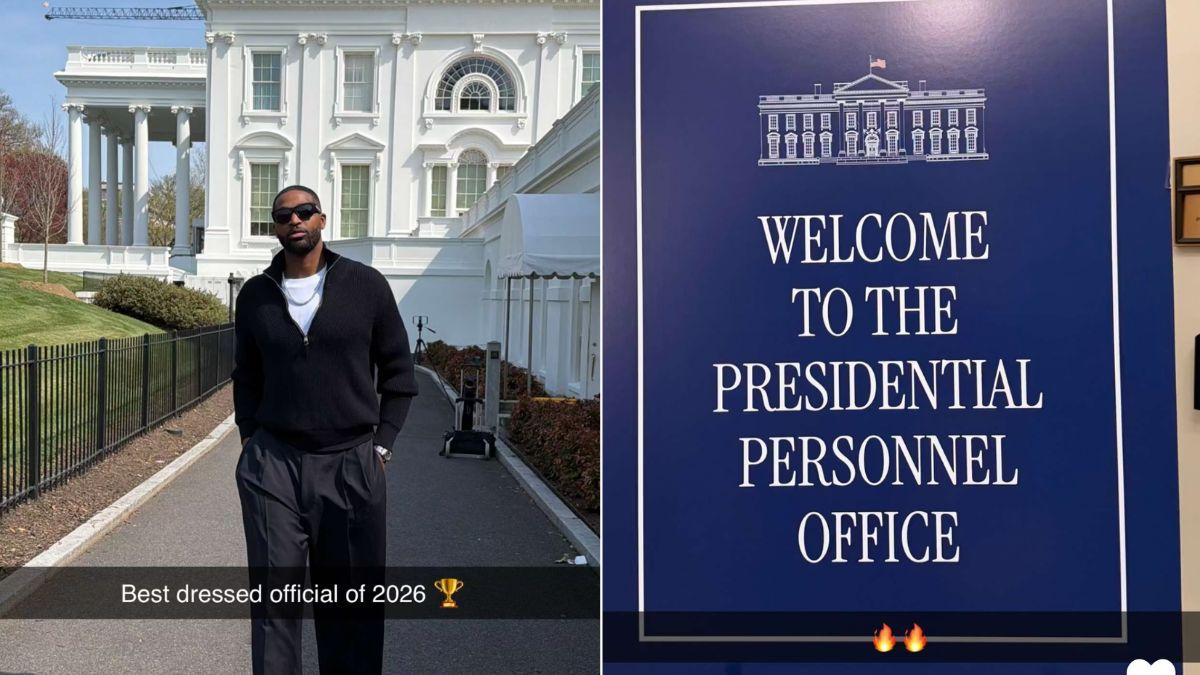 Photo of The NBA player said he loved touring the building.