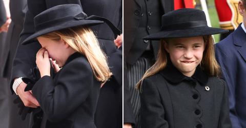 princess charlotte cries pp