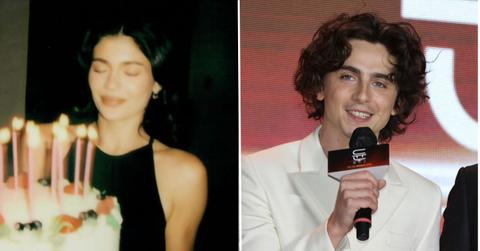 kylie jenner timothee chalamet getaway birthday
