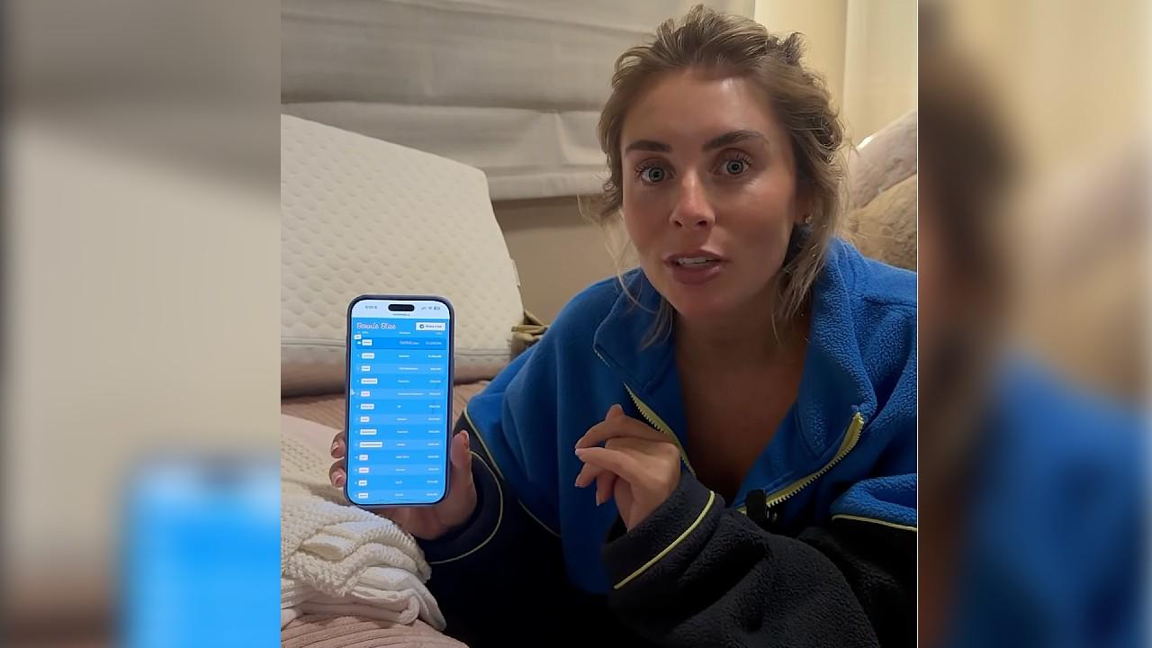 image of Bonnie Blue asked a men if they would help with her stunt.