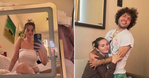 photo of Selena Gomez and Benny Blanco