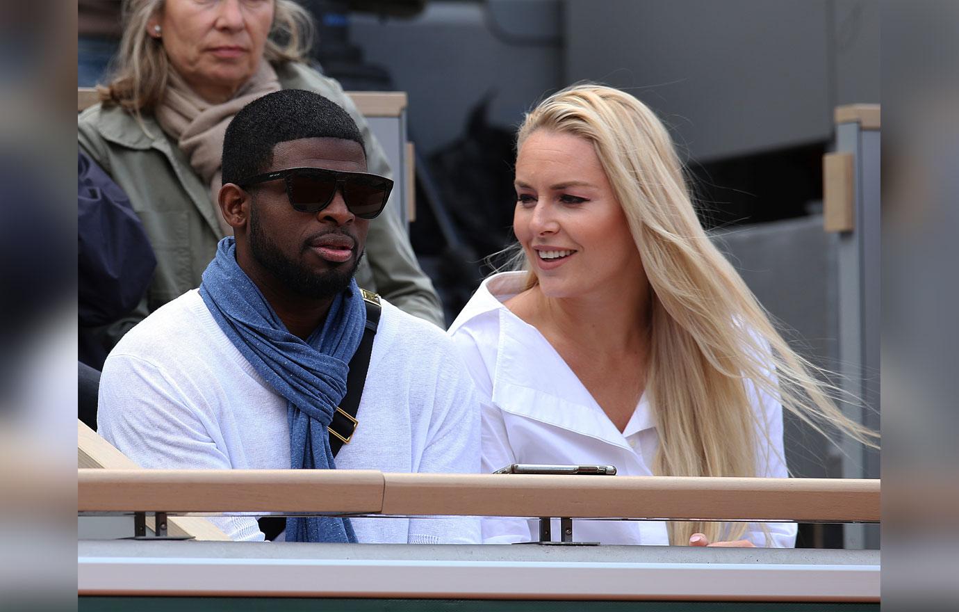 Lindsey Vonn & Boyfriend P.K. Subban Spotted At The 2019 French Open