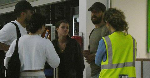 Sofia richie scott disick greece airport main