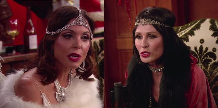 Carole radziwill bethenny frankel come to blows on real housewives of new york