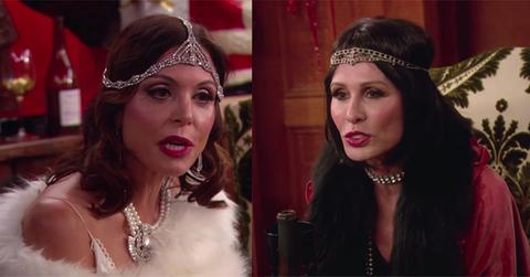 Carole radziwill bethenny frankel come to blows on real housewives of new york