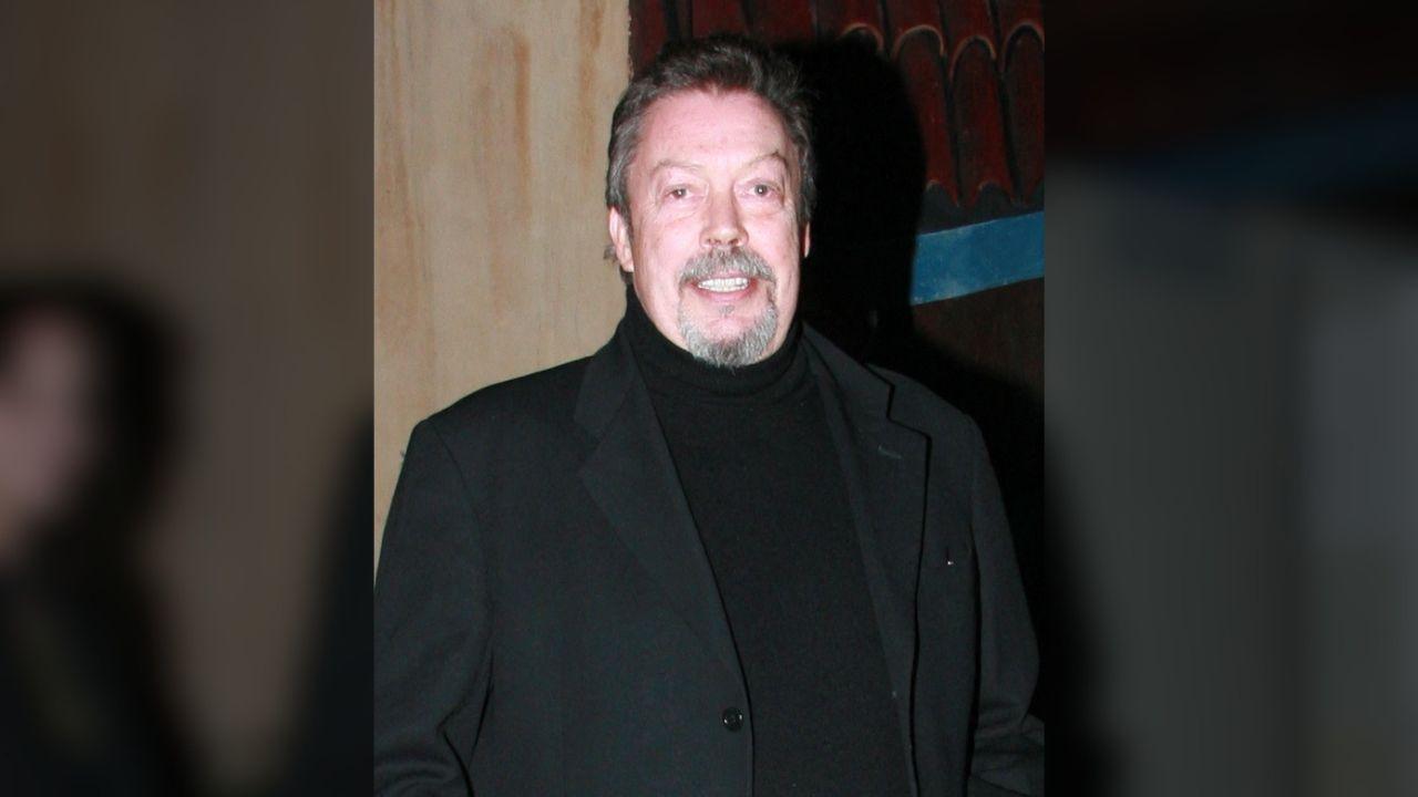 image of Tim Curry was widely known for his role in 'The Rocky Horror Picture Show.'