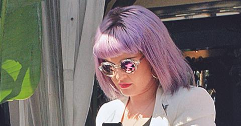 Kelly Osborne comes to Villa Blanca for lunch in Beverly Hills