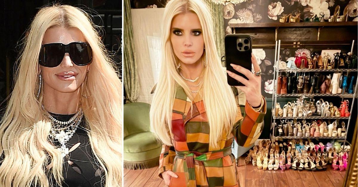 Jessica Simpson slips into tight jeans from her 20s as she turns 40 after  100-pound weight loss – The US Sun