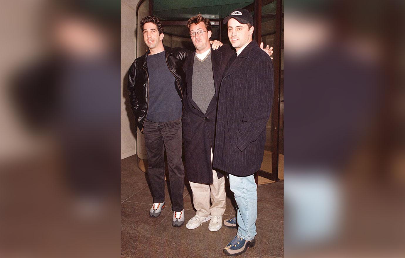 matt leblanc david schwimmer matthew perry friends