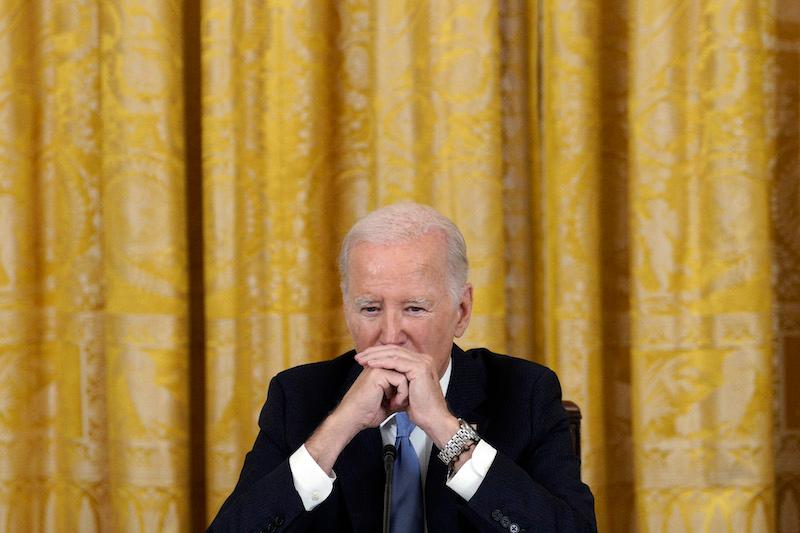 joe biden fall