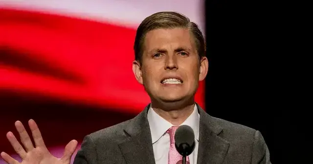 eric trump compares dad donald legal woes racism black voterspp