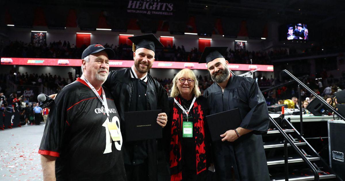 photo of Both Ed Kelce and Maureen Maguire were married before they began dating