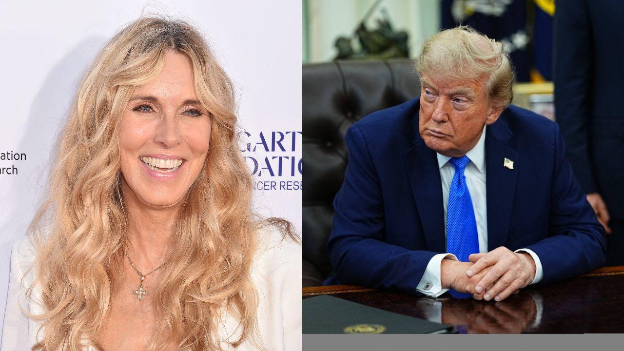 Image of Alana Steward and Donald Trump