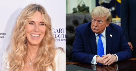 Image of Alana Steward and Donald Trump