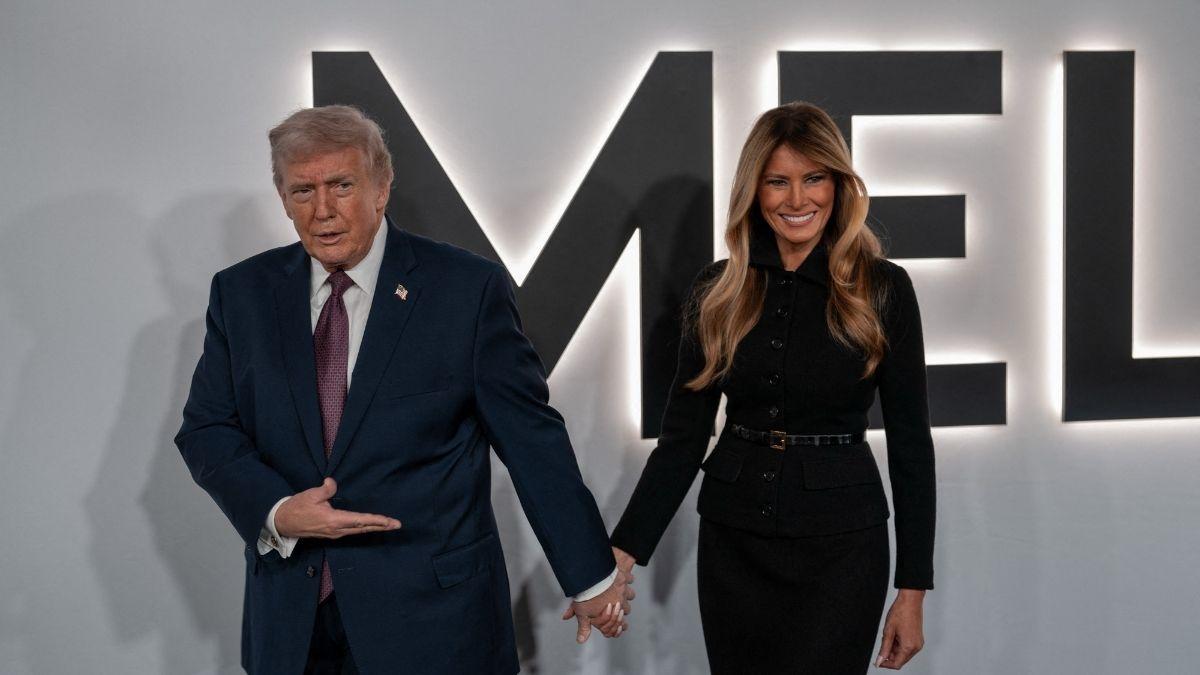image of The comment came up during the premiere of Melania Trump's new documentary at the Kennedy Center.