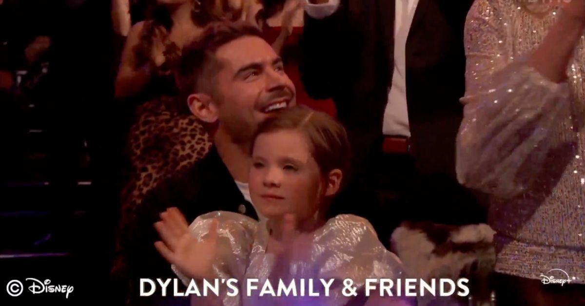 Image of Zac Efron attended 'Dancing With the Stars' for the first time.