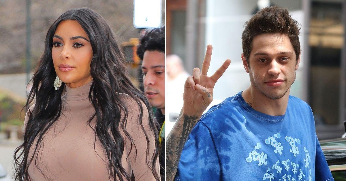 kim kardashian pete davidson very in sync right bonded with her children