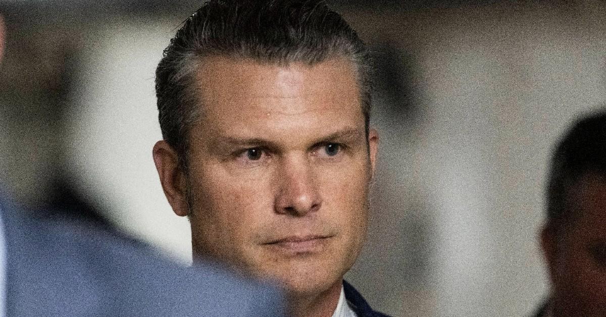 Photo of Pete Hegseth.