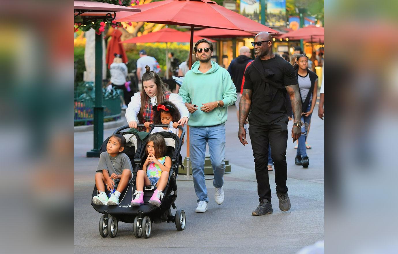 Scott Disick & Penelope in Disneyland