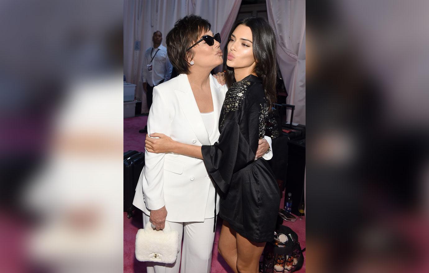 Kris Jenner Supports Kendall VS Fashion Show 3