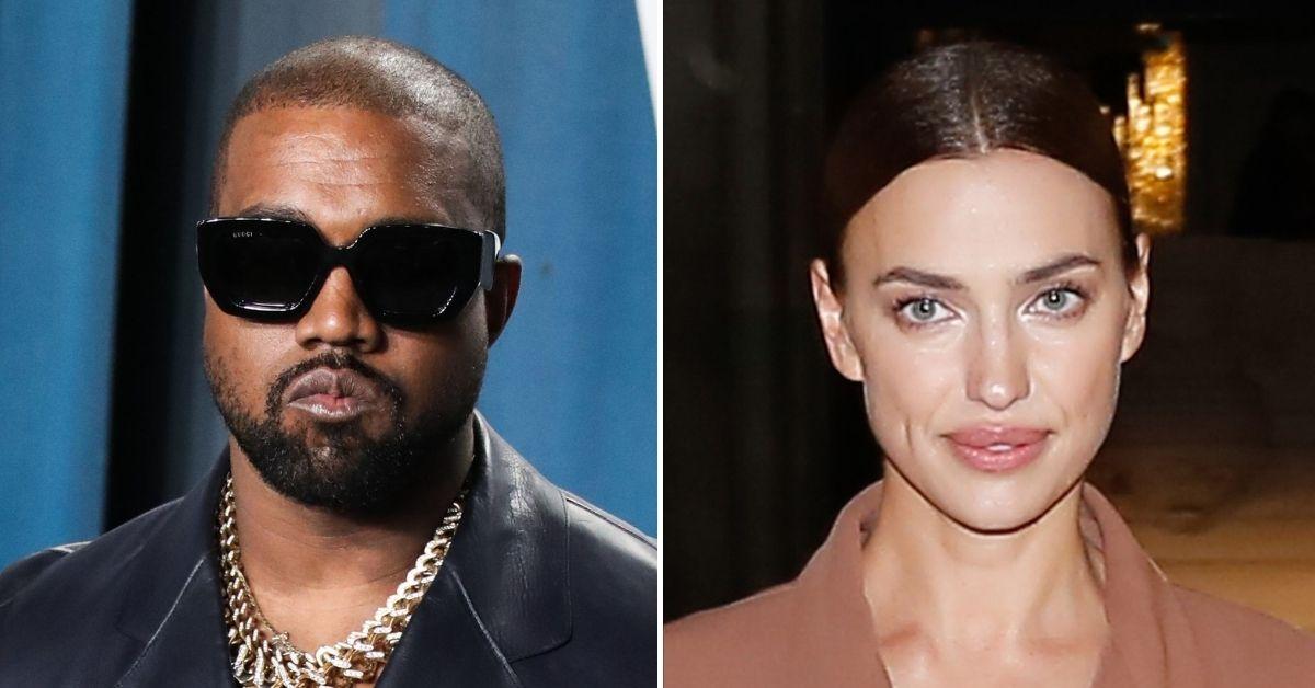 kanye west irina shark cooling down