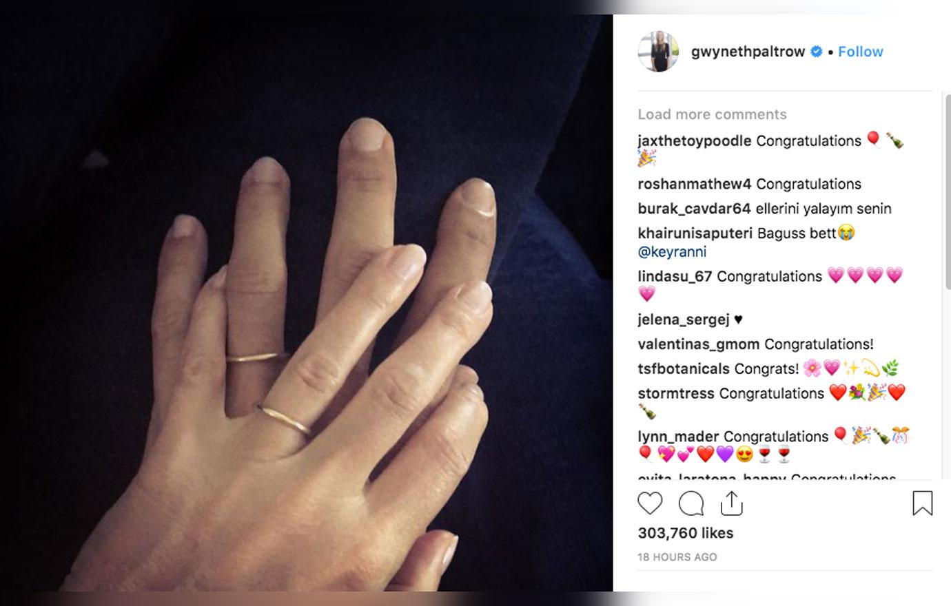 Gwyneth paltrow brad falchuk wedding bands 1