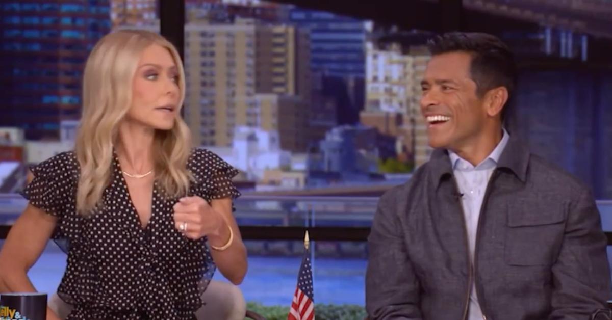 Image of Kelly Ripa and Mark Consuelos share three kids.