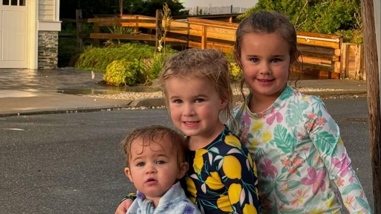 Image of Kylie Kelce discussed raising four daughters with Jason Kelce.