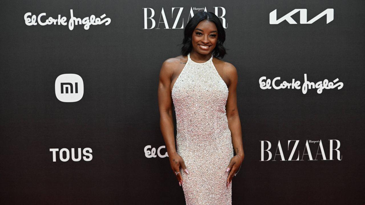 Image of Simone Biles shared the picture to her Instagram Stories. 