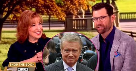 Composite photo of Joy Behar, Regis Philbin and Billy Eichner