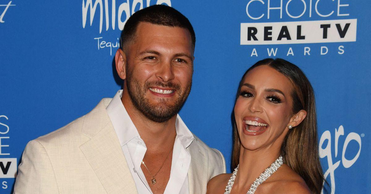 Photo of Brock Davies and Scheana Shay
