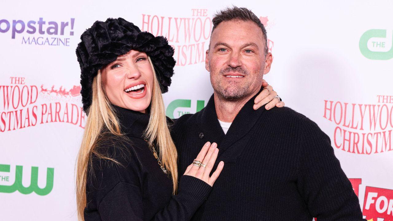 Image of Sharna Burgess and Brian Austin Green. 