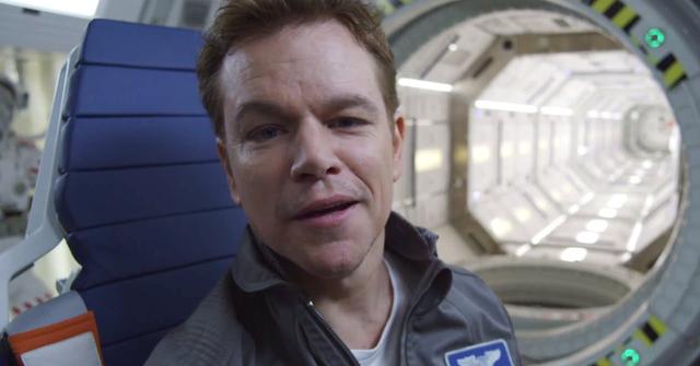 Matt Damon Jokes On The Martian Set