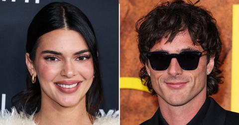 Split of Kendall Jenner; Jacob Elordi.