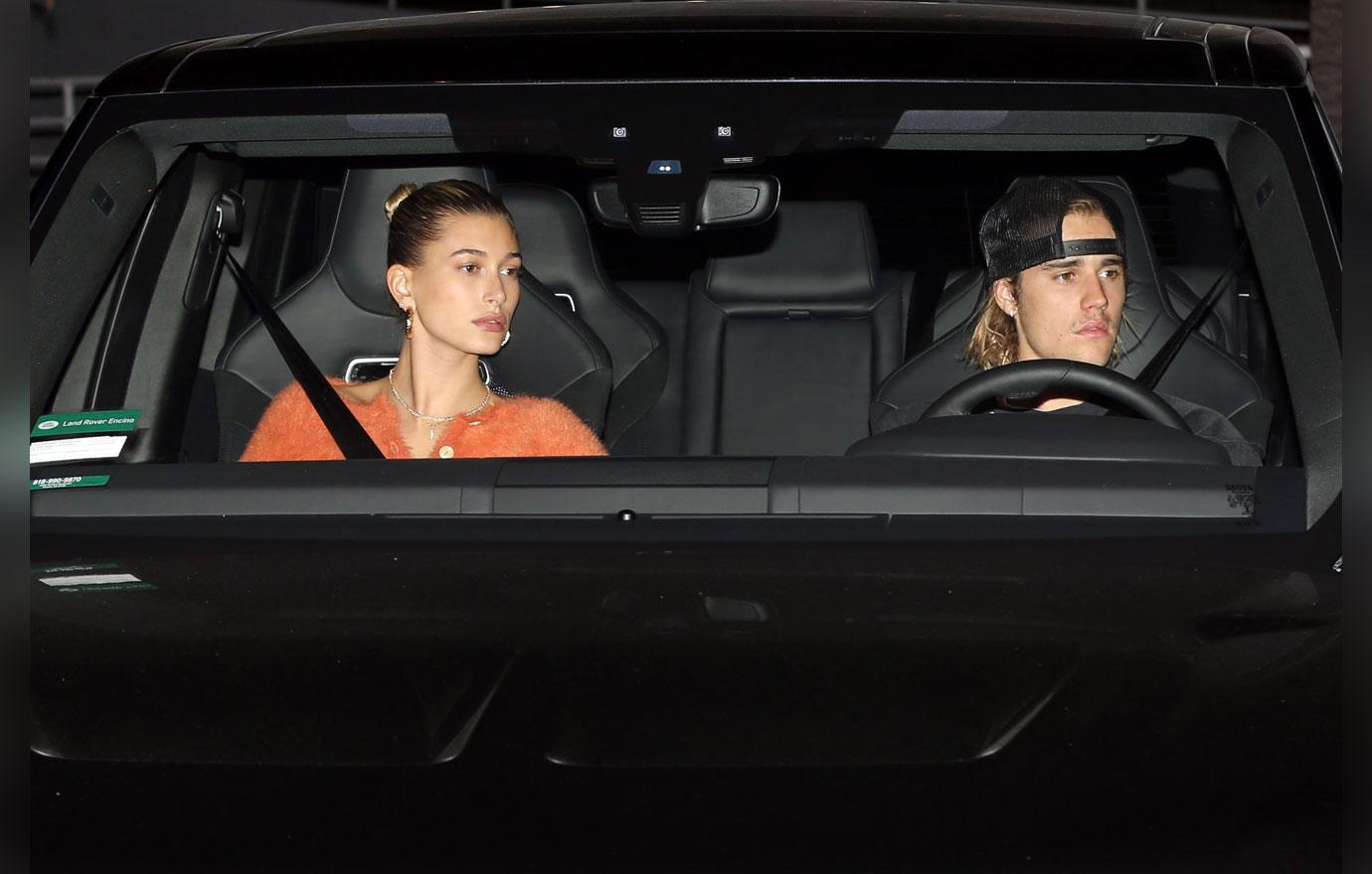 Justin Bieber and Hailey Baldwin head to church