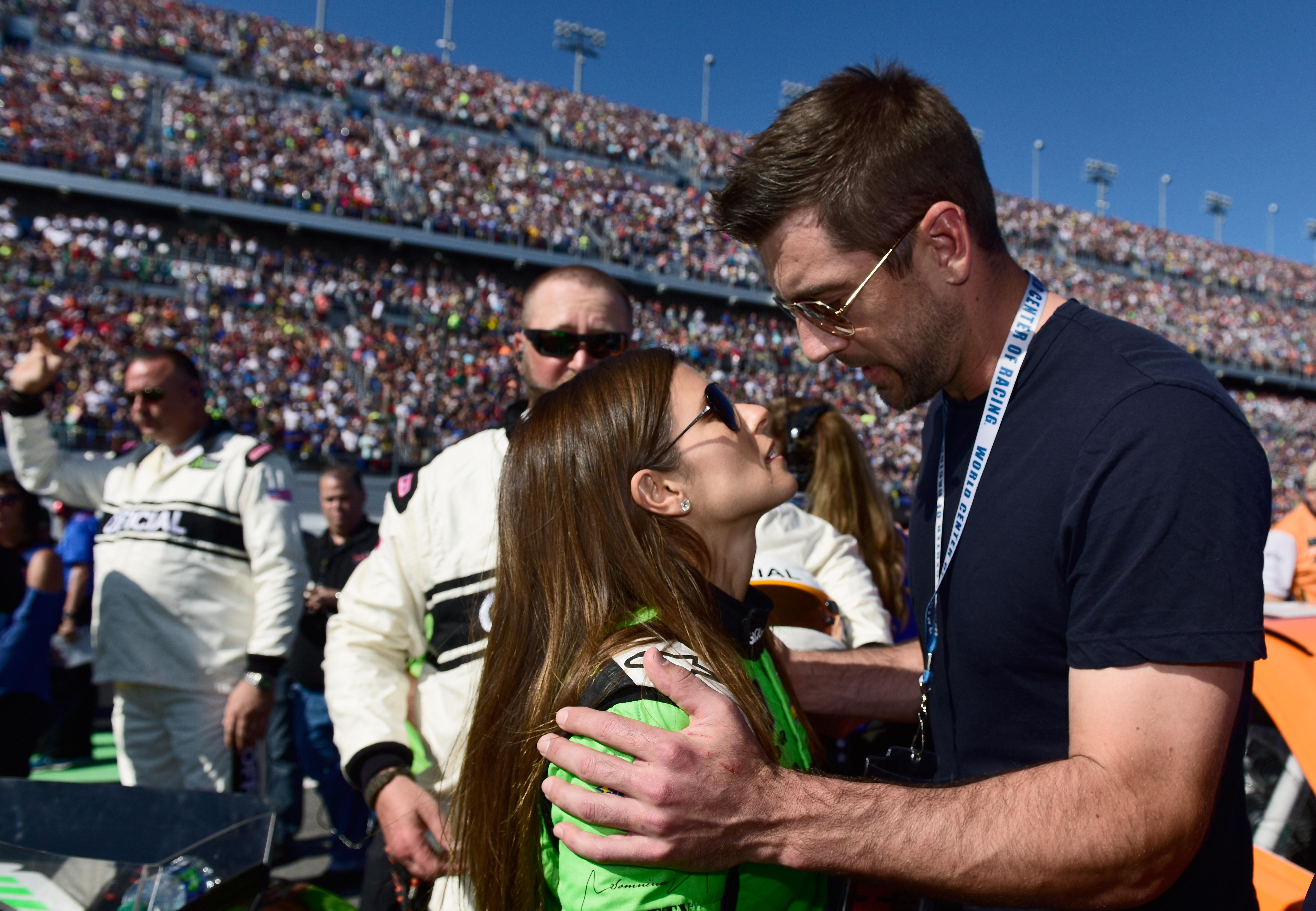 Aron rodgers danica patrick relationship