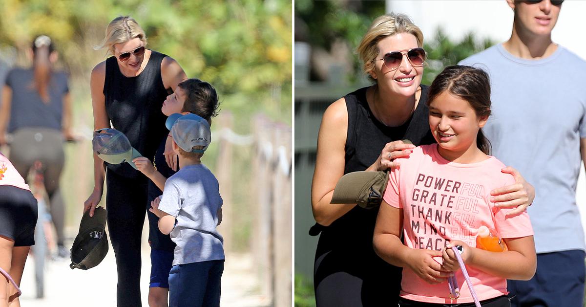Ivanka Trump, Jared Kushner Spotted At The Beach With Kids