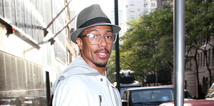 Actor, comedian and media personality Nick Cannon spotted leaving &#8216;Good Day New York&#8217;