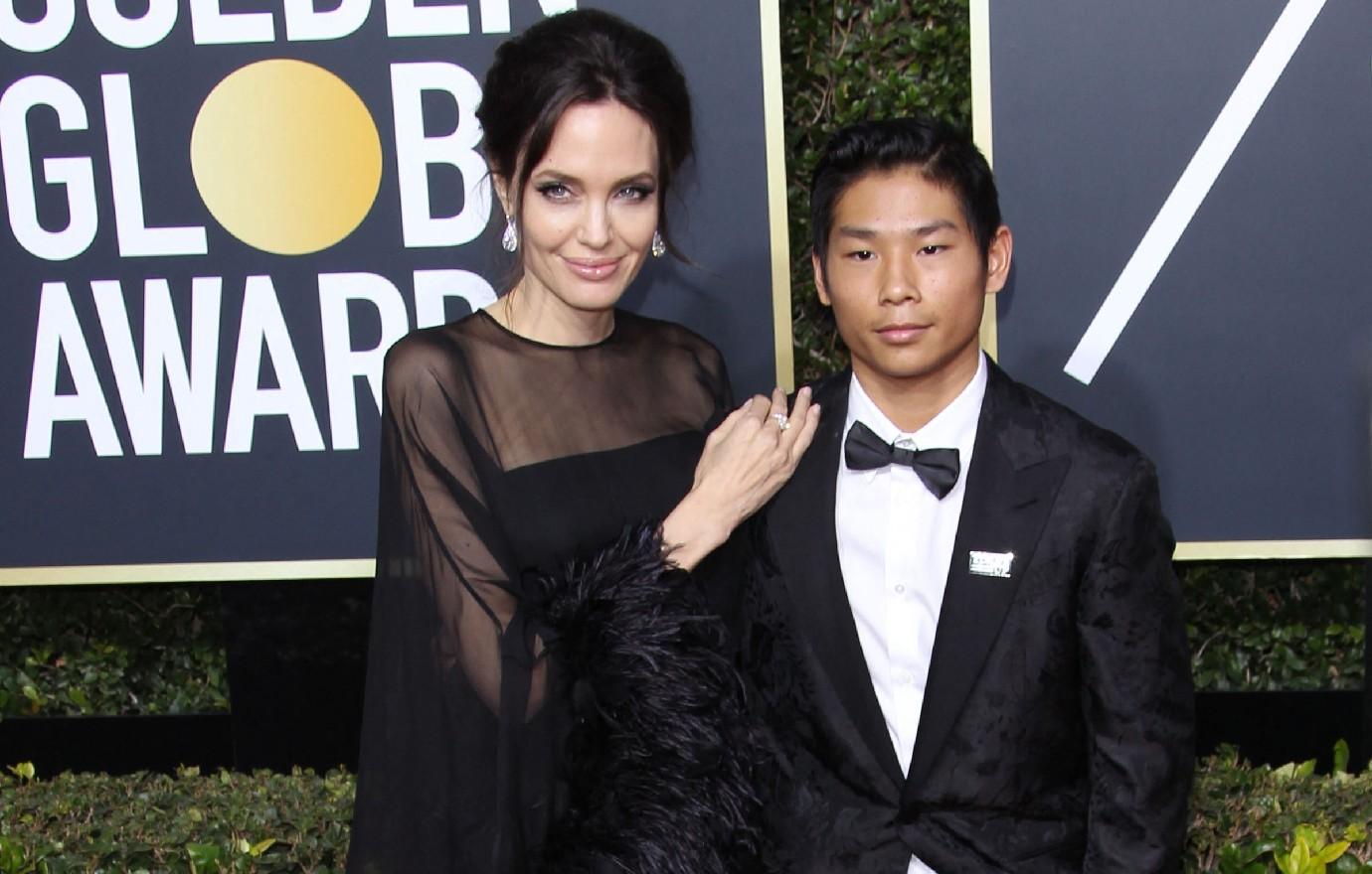 angelina jolie son pax doesnt overdo it bike crash recovery overnight