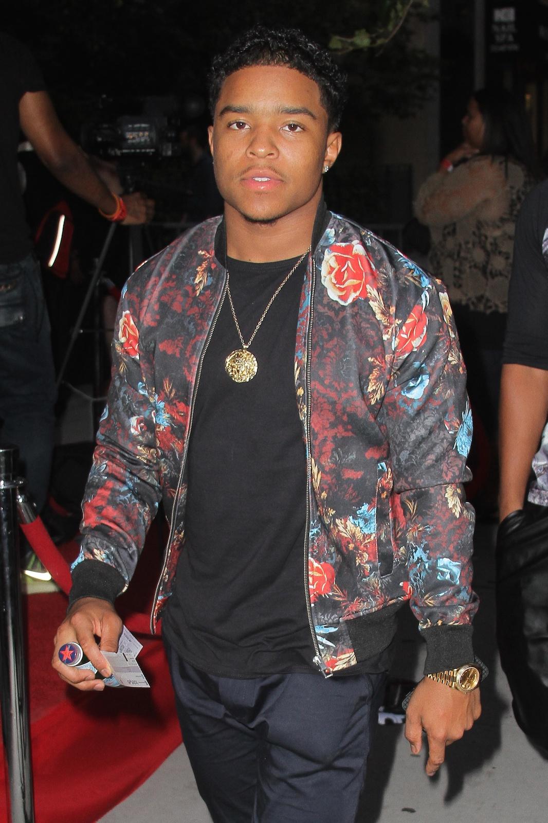 Justin Combs arriving at the &#8216;Think Like A Man Too&#8217; premiere at the SVA Theatre