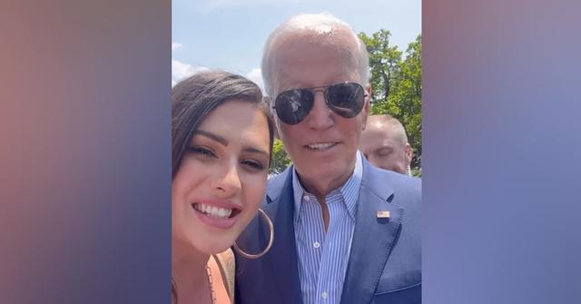 white house bans topless transgender model shirtless meeting joe biden