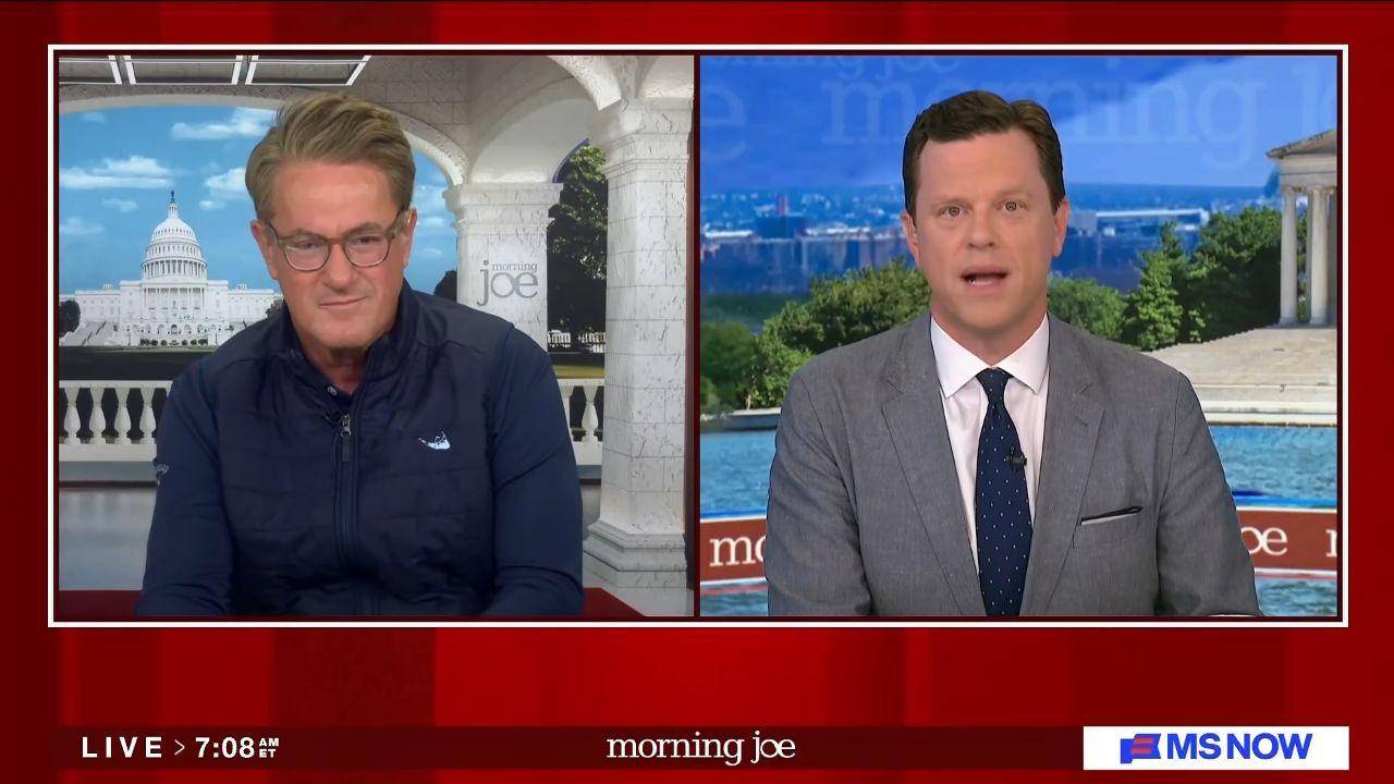 Photo of Joe Scarborough claimed his 'MAGA-adjacent friends' were upset about Hunter Biden's 'talking business' on Air Force Two 'for years.'