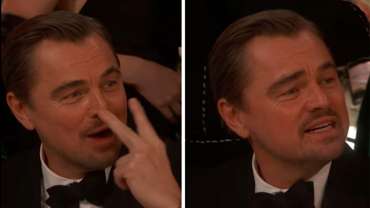 image of Leonardo DiCaprio went viral after looking animated at the 2026 Golden Globes. 