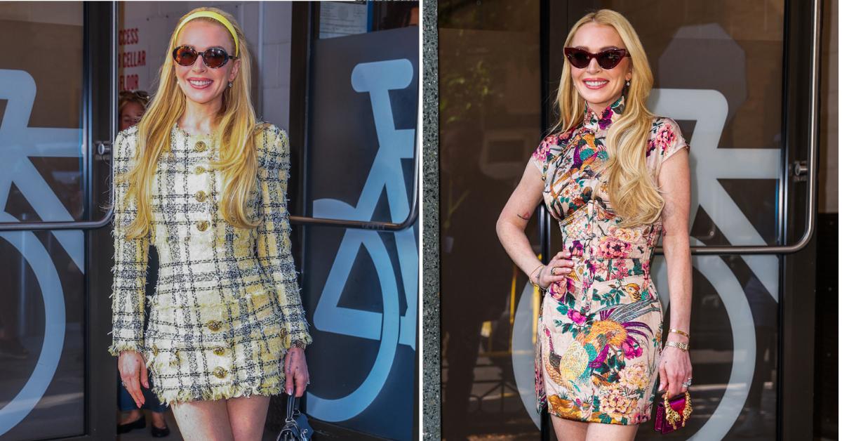 Photo of Lindsay Lohan.
