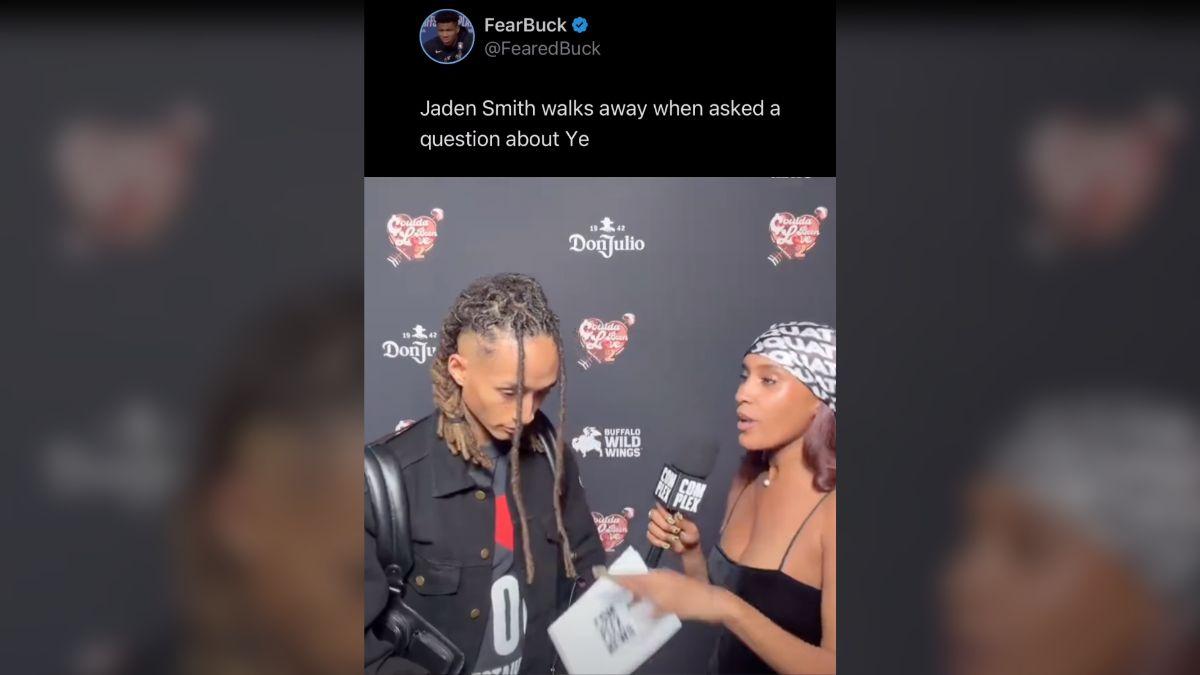 Image of Jaden Smith is allegedly on bad terms with Kanye West.