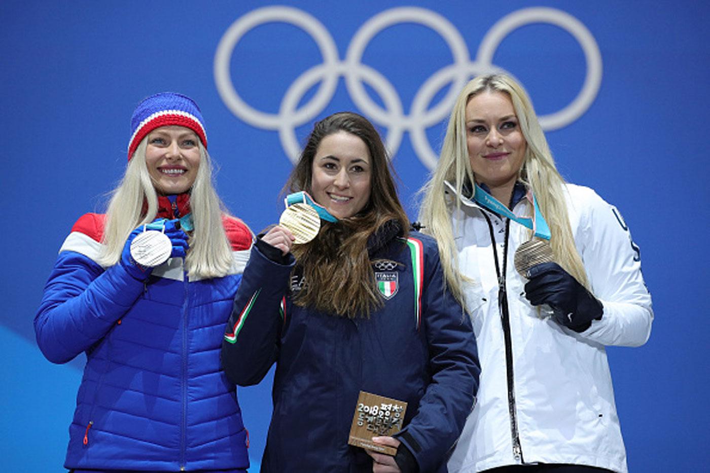 Medal Ceremony – Winter Olympics Day 12